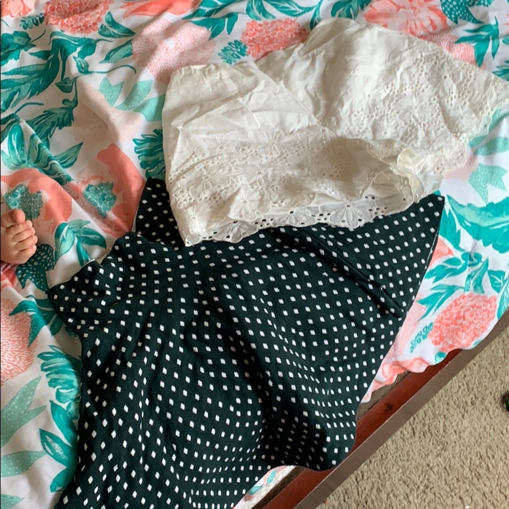 Shorts and skirt